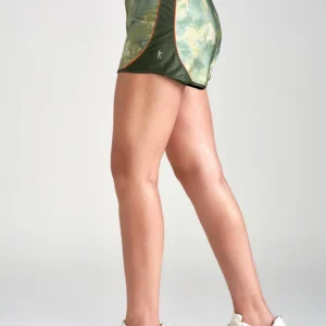 SHORT LARULP MABLE GLOSS ESTAMPA CROCO/LARANJA