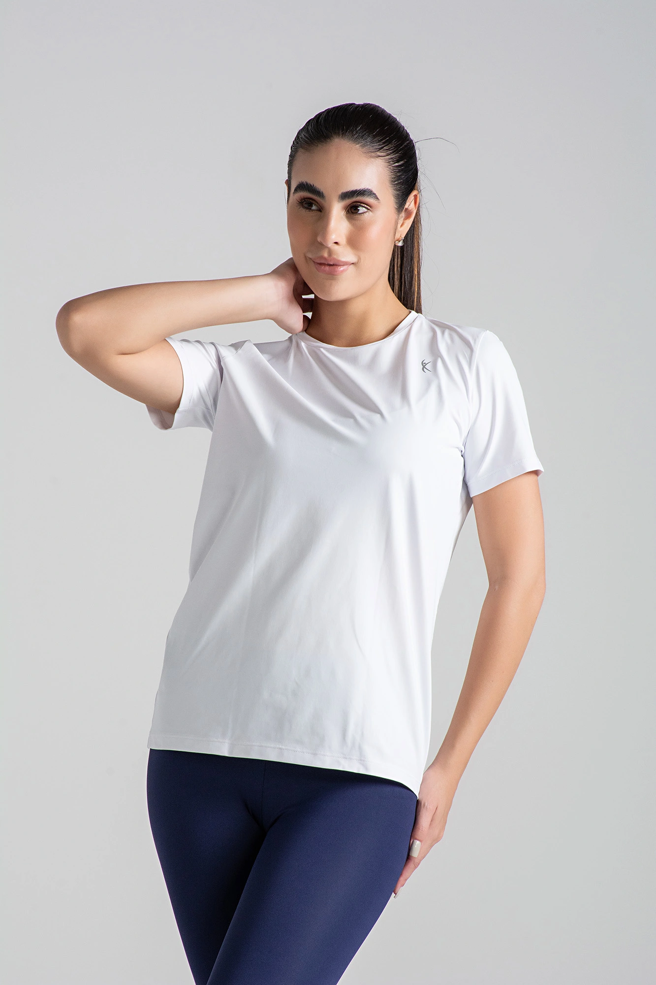 CAMISETA LARULP LILA AERO FLEX BRANCO
