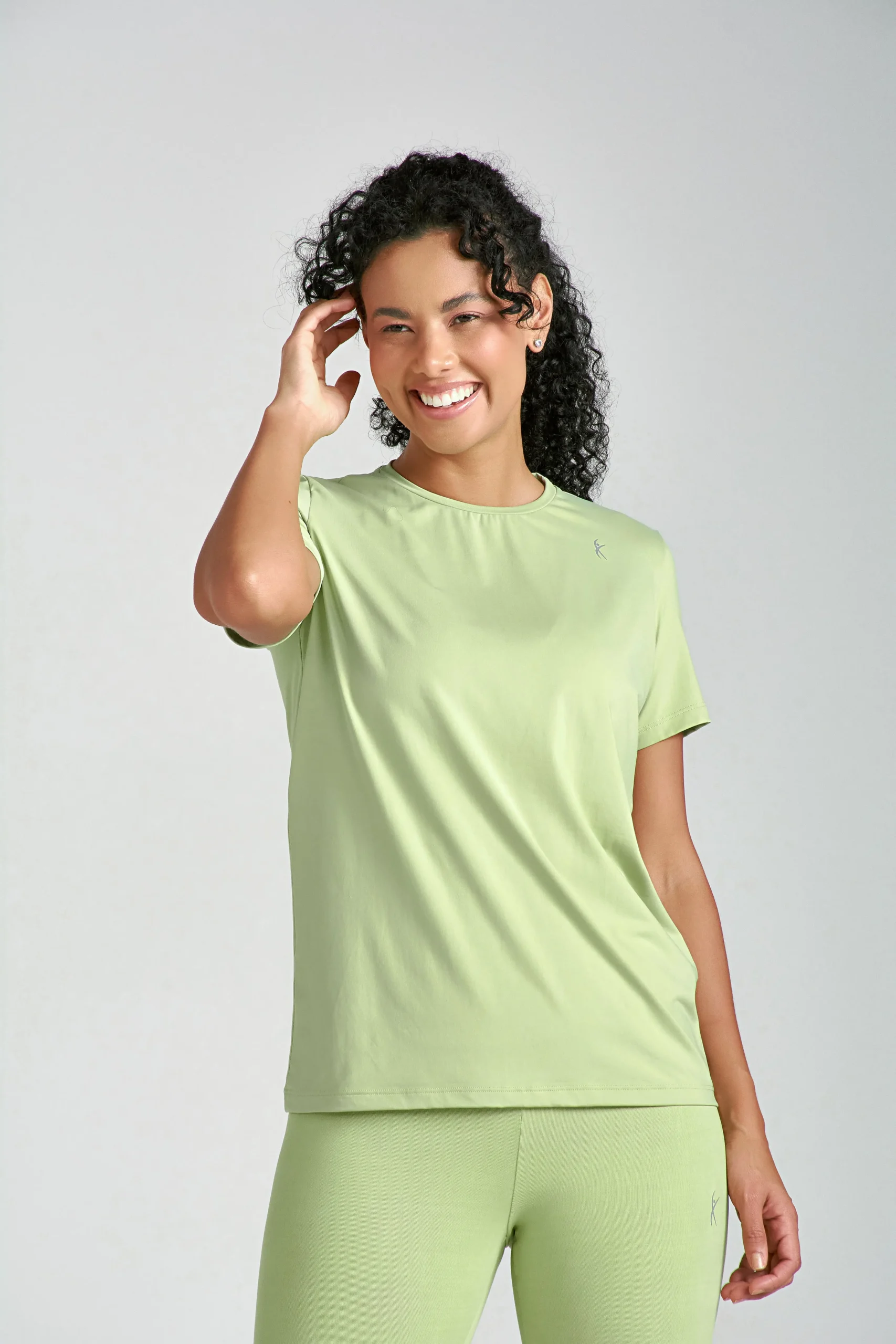 CAMISETA LARULP LILA AERO FLEX VERDE ALECRIM