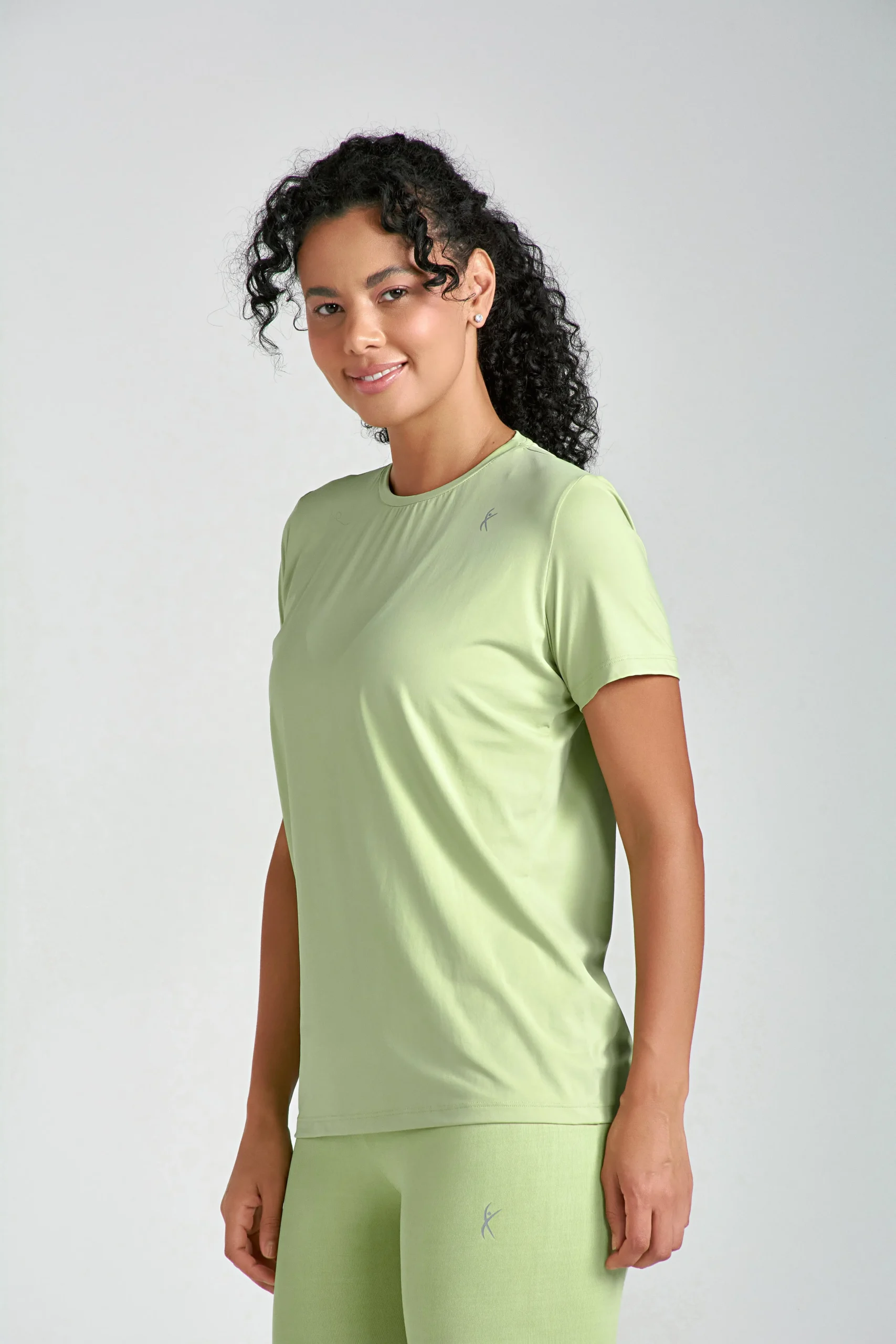 CAMISETA LARULP LILA AERO FLEX VERDE ALECRIM