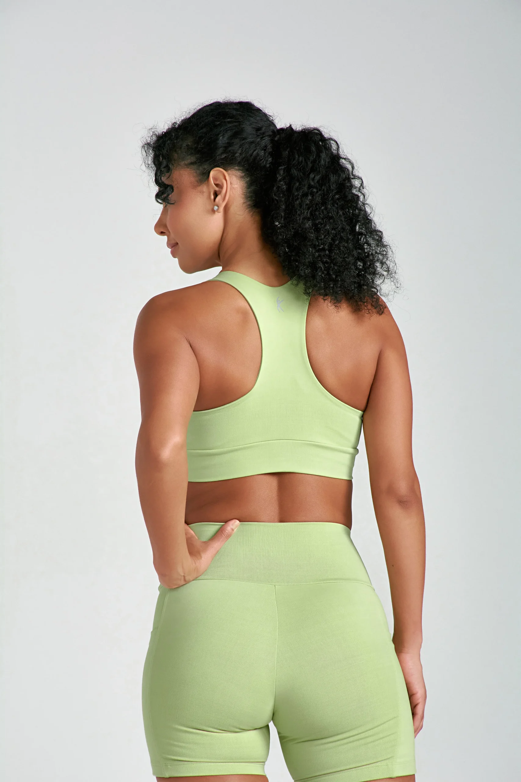 Top Larulp Swimmer Shape Verde Oliva
