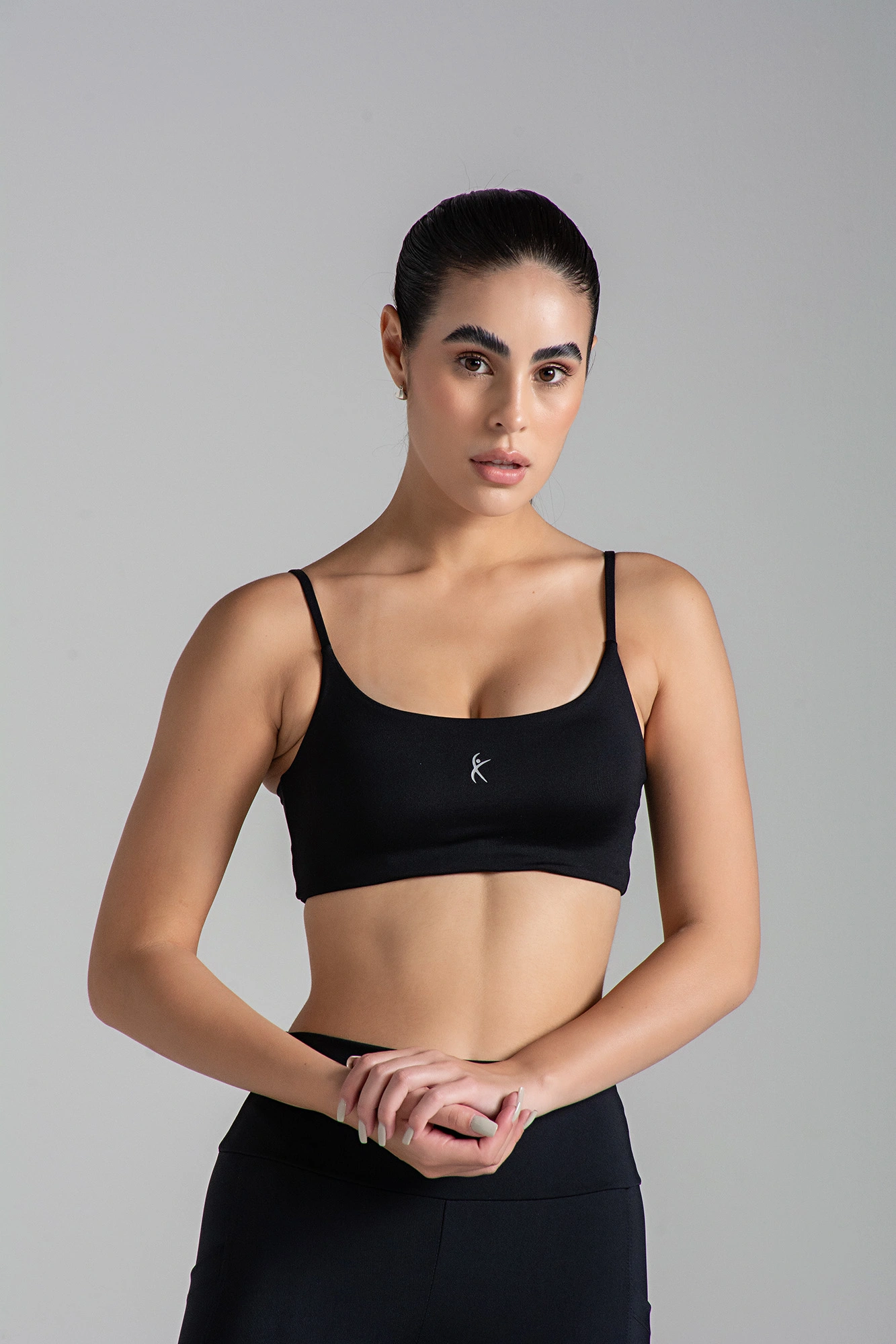 Top Larulp Sandy Comfy Negro