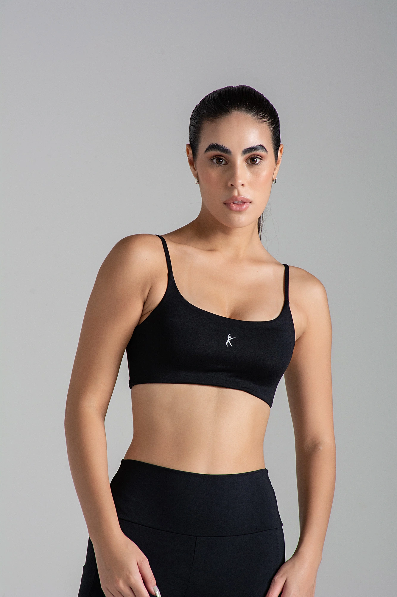 Top Larulp Sandy Comfy Negro - Imagen 5