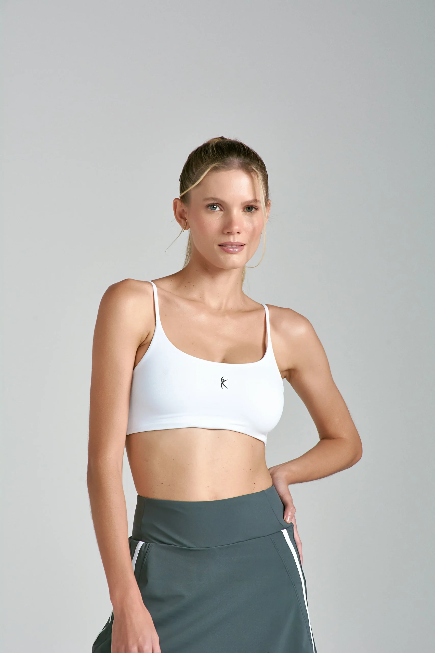 Top Larulp Sandy Comfy Blanco