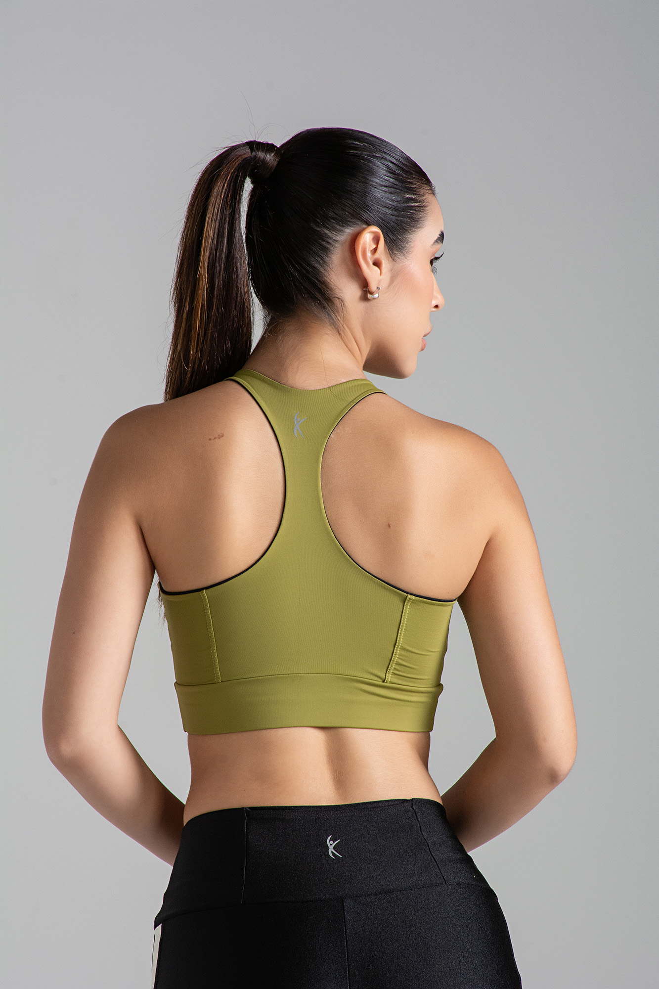 Top Larulp Alana Motion Brillo Verde Pistacho - Imagen 3