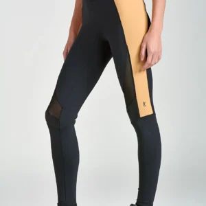 LEGGING LARULP LIZ BASIC FIT PRETO/CARAMELO