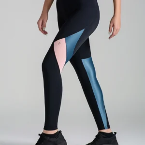 LEGGING LARULP LAUREN BASIC FIT PRETO/AZUL/NUDE