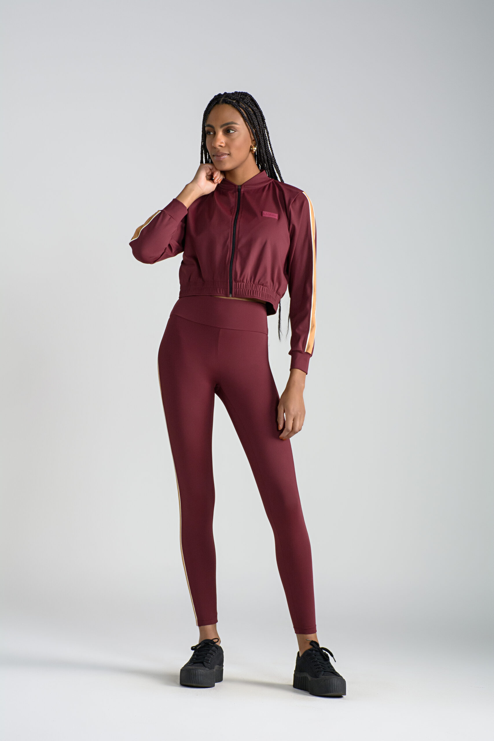 chaqueta para mujer color Vino