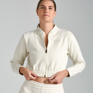 chaqueta cropped para mujer