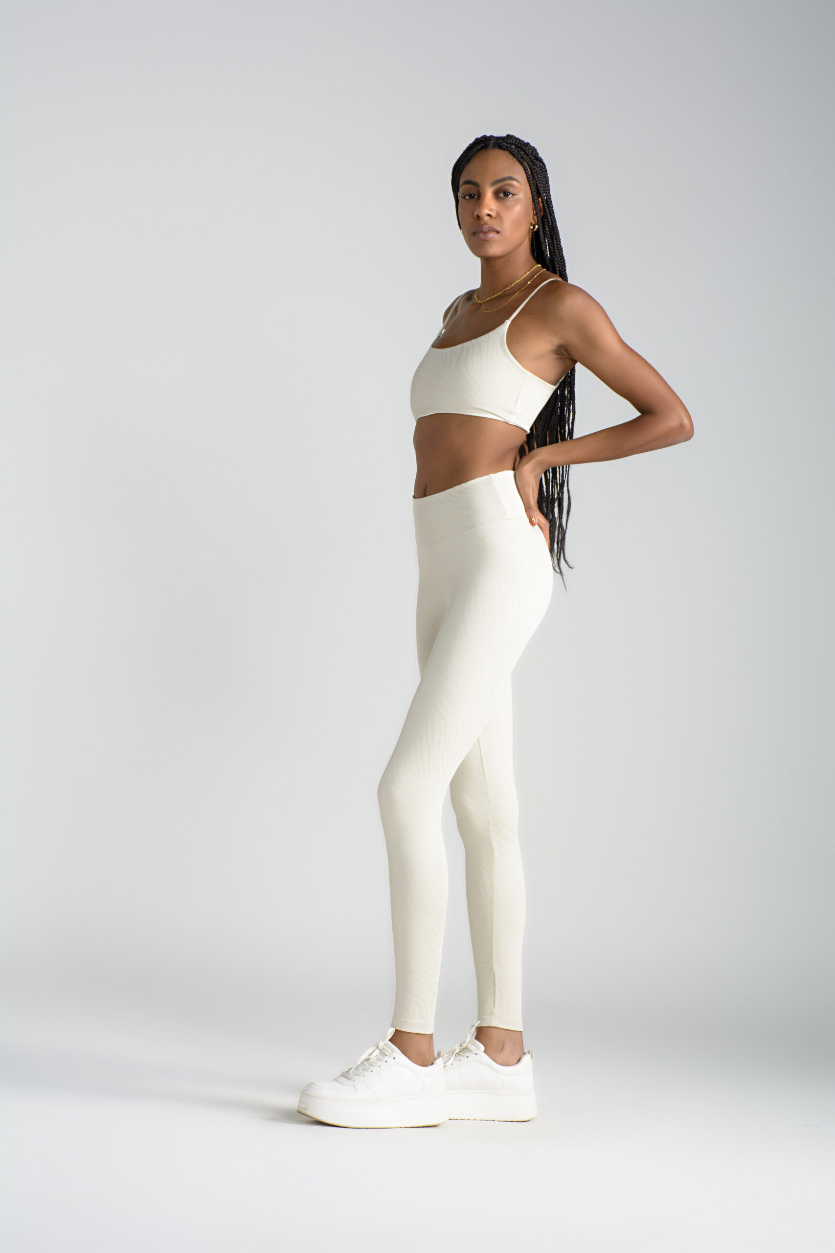 Legging Larulp Doreen Unique Blanco Zebra