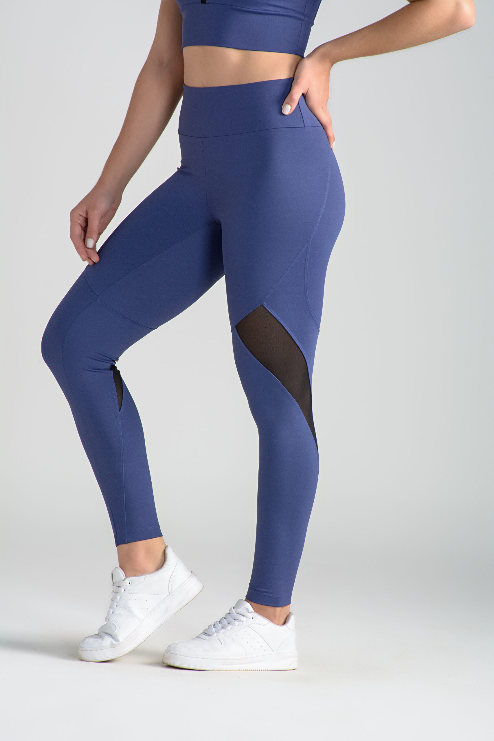 Legging Larulp Lauren Basic Fit Azul - Imagen 4